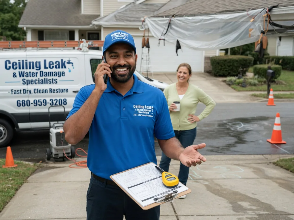 Ceiling Leak Cleanup Delafield, WI FAQs